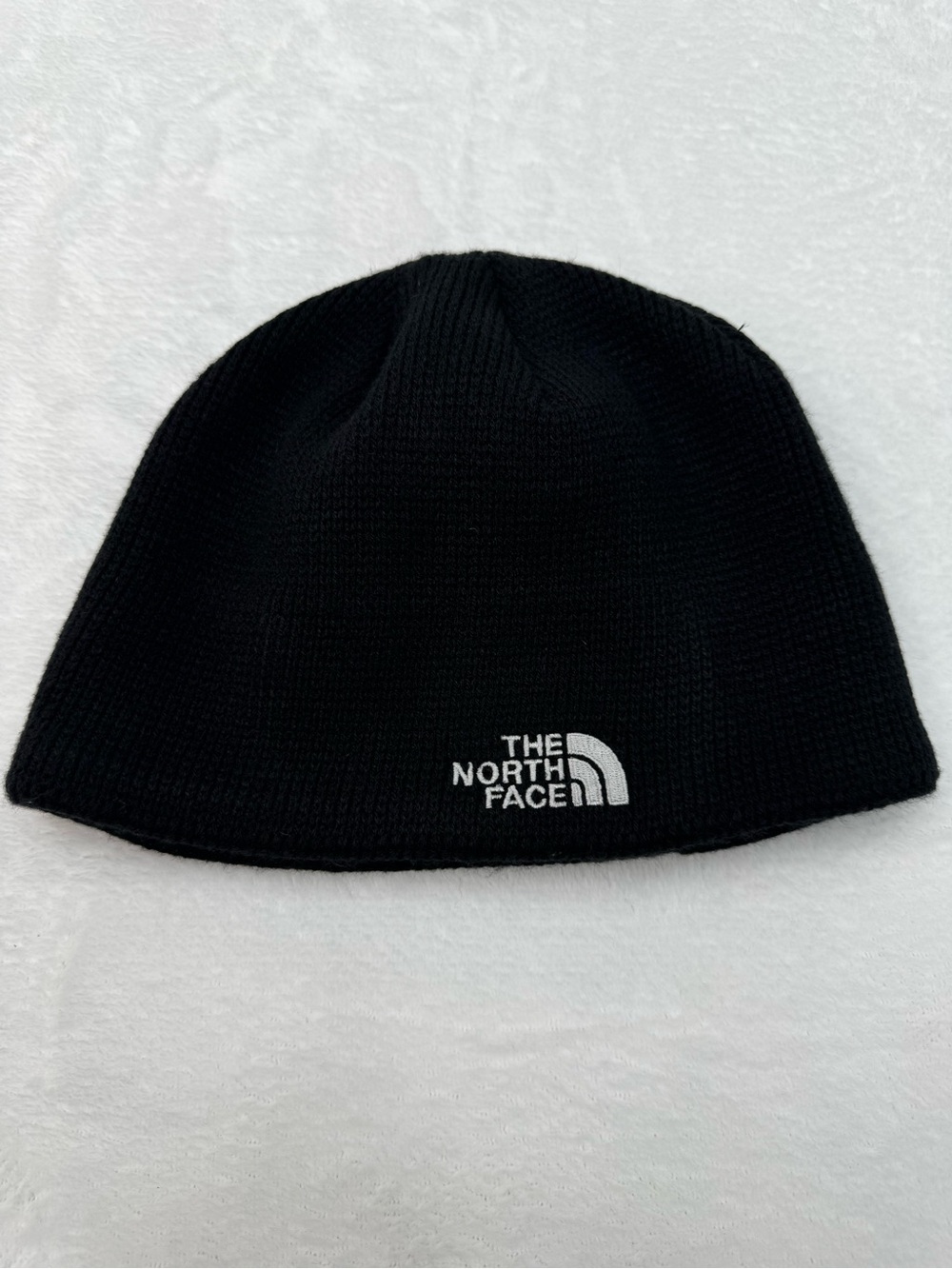 The North Face Knitted Beanie Hat Adult One Size Black Winter Autumn Outdoor